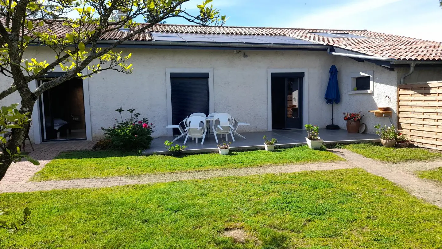 Terrasse de la zone commune