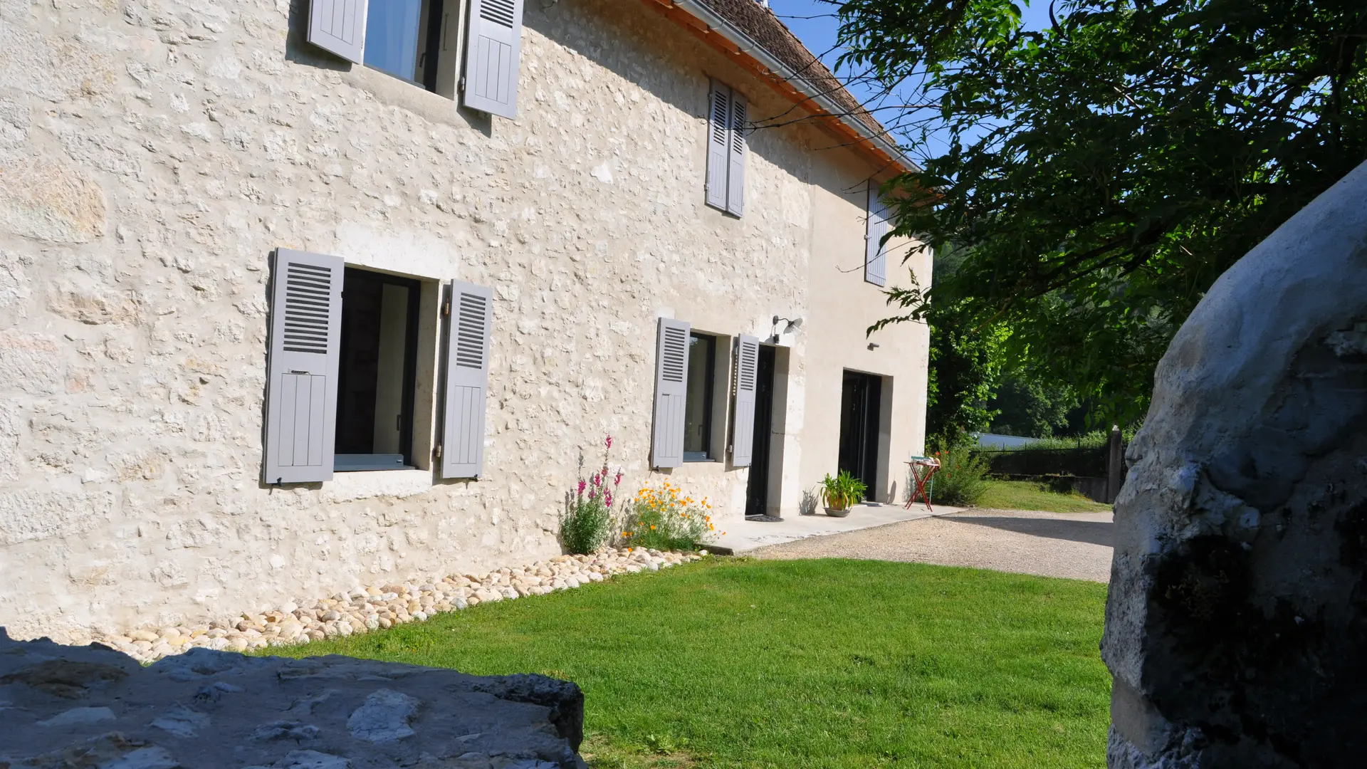Vue extérieure du gîte