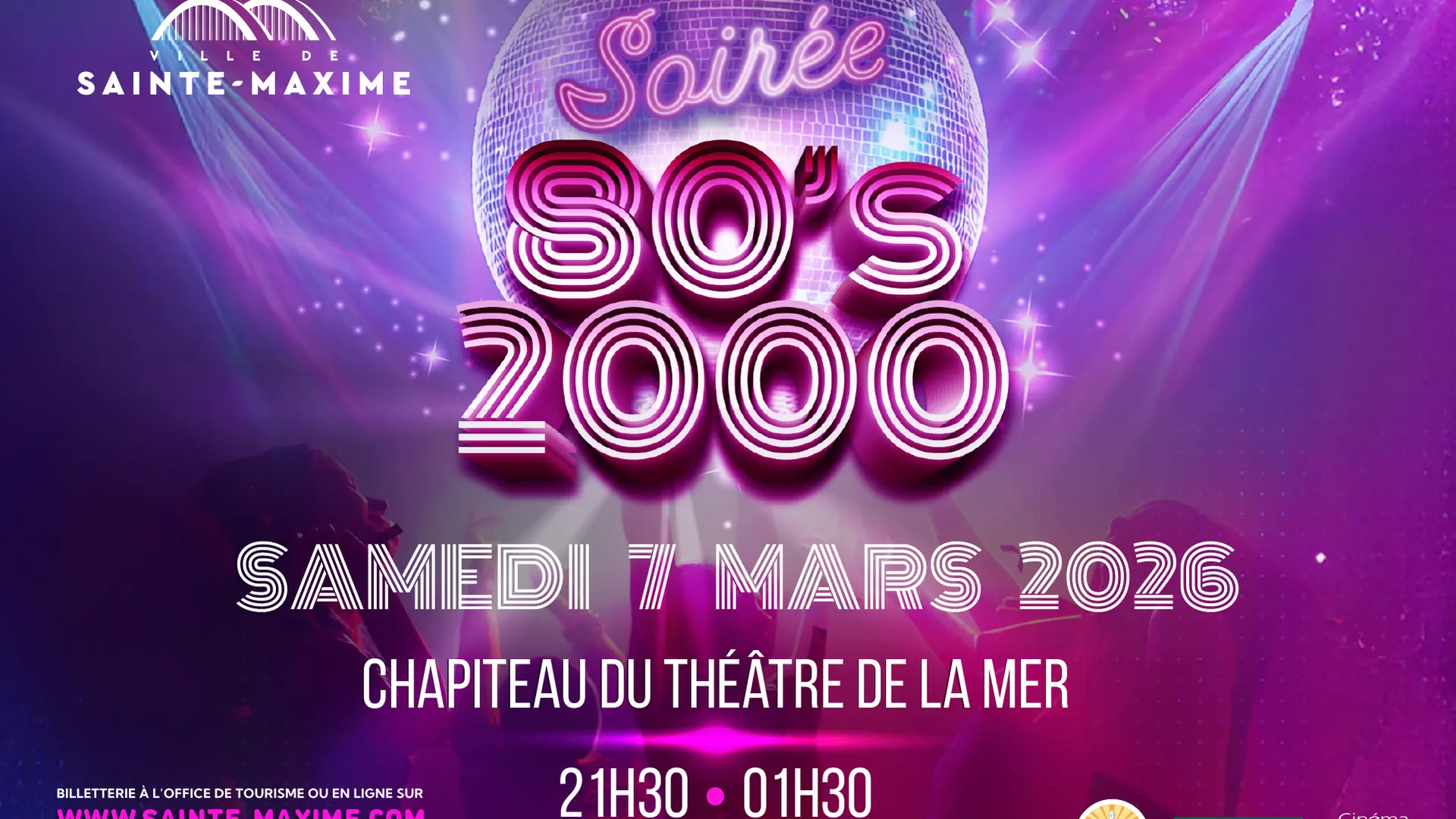 Soirée années 80 à 2000_Sainte-Maxime
