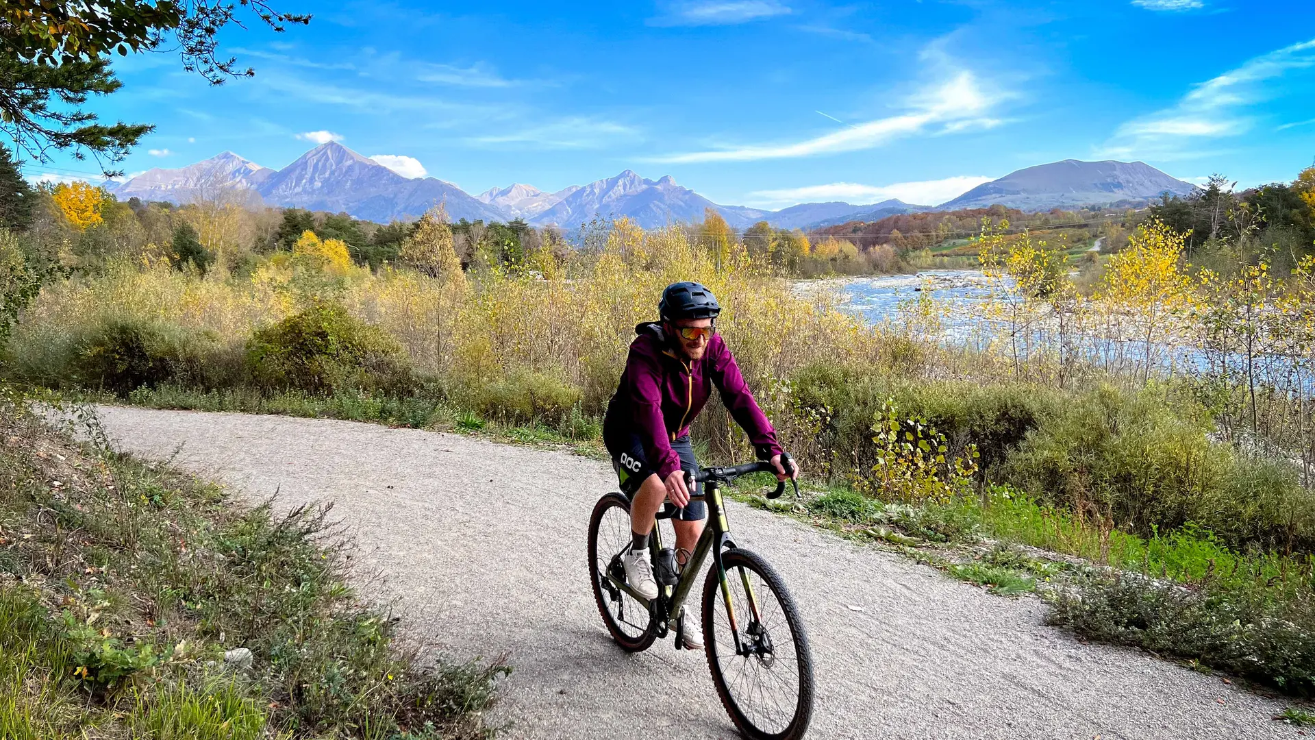 Itinéraire voie douce le long du drac