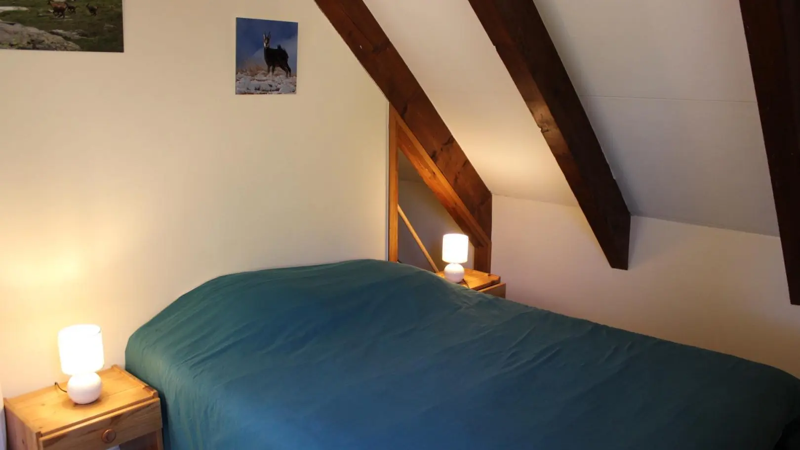 Les Bouquetins -Chambre- Gîte station des Buisses Roubion - Gîtes de France Alpes-Maritimes