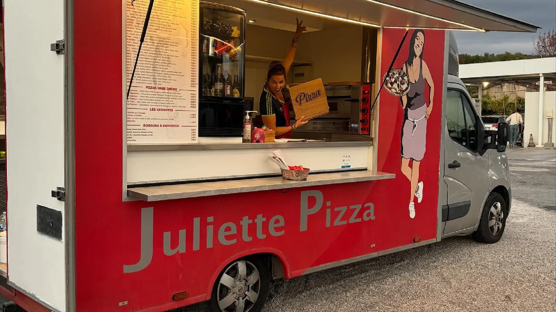 le camion à pizzas