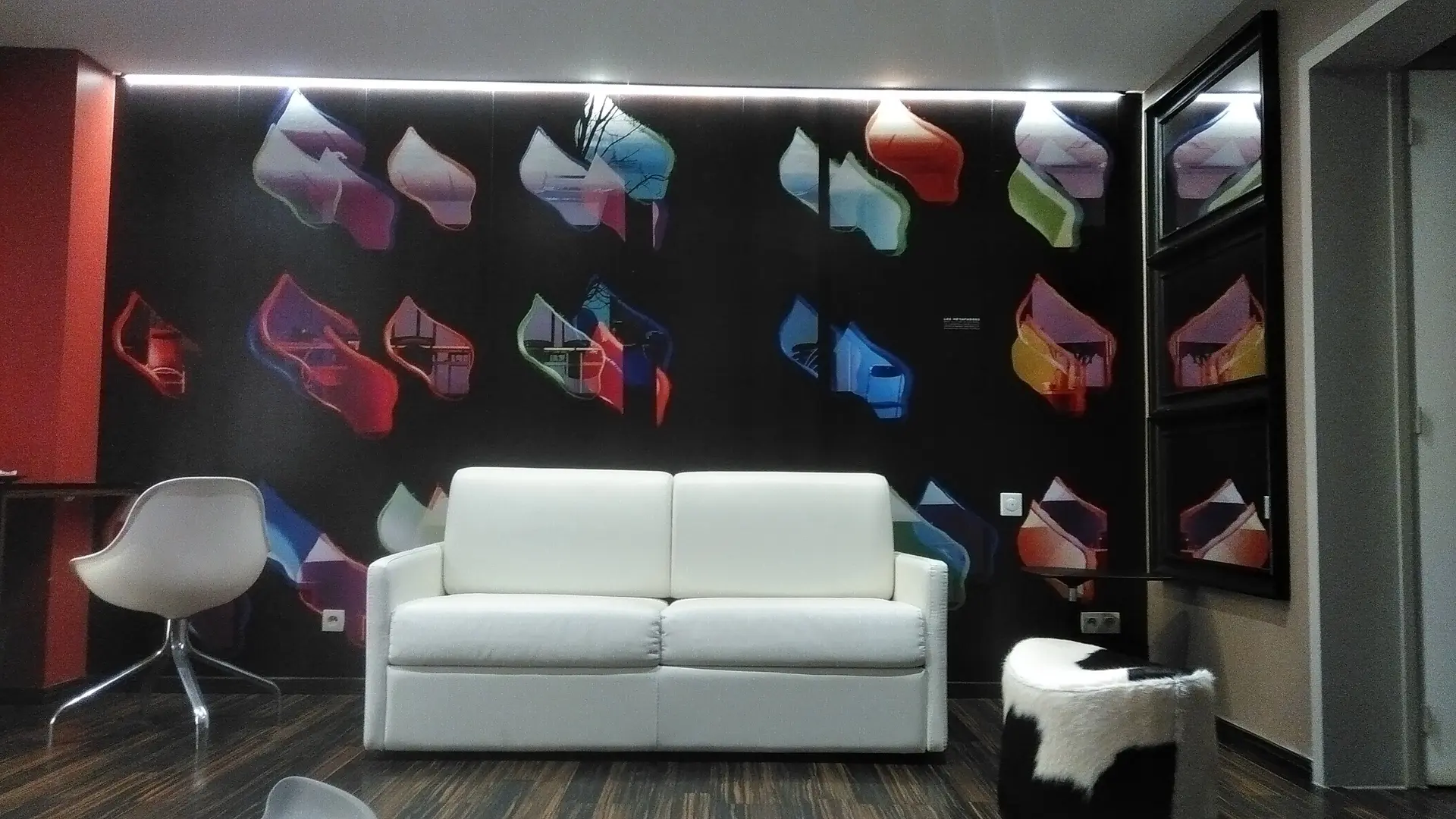 Salon et bureau de la Suite Junior