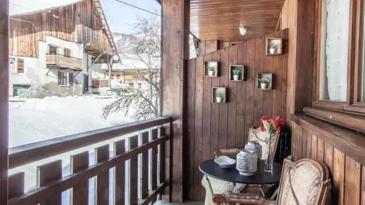 Balcon accessible depuis le séjour