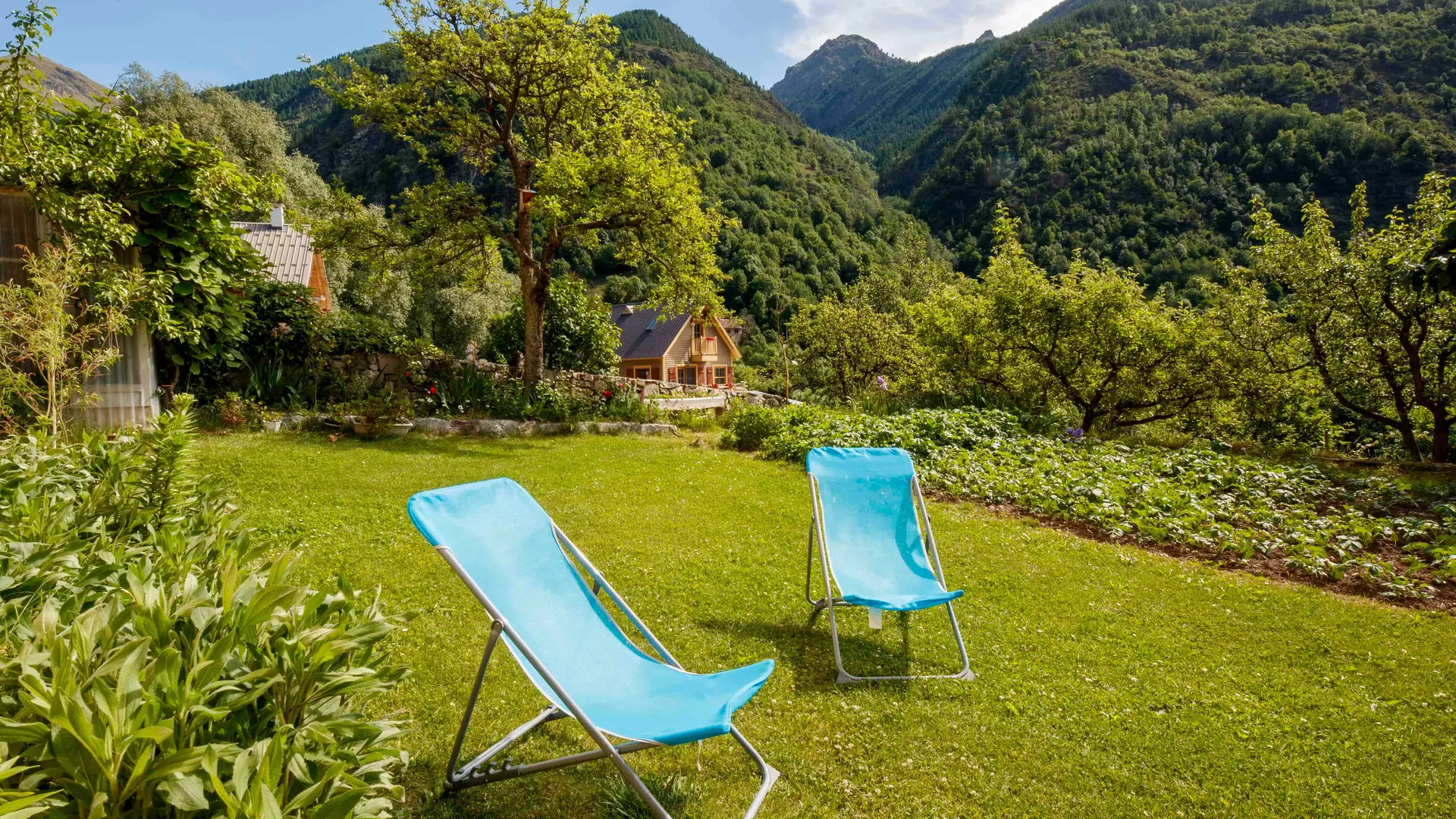 Gîte Les Jasmins-Coin détente-Saint-Étienne-de-Tinée-Gîtes de France des Alpes-Maritimes