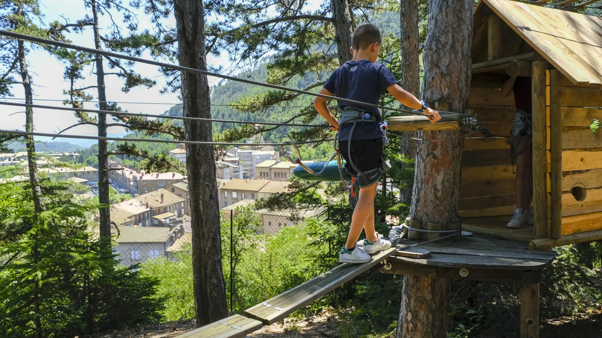 Parcours accrobranches enfants