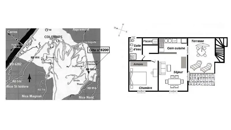 Gîte La Rieissa-Le plan-Colomars-Gîtes de France des Alpes-Maritimes