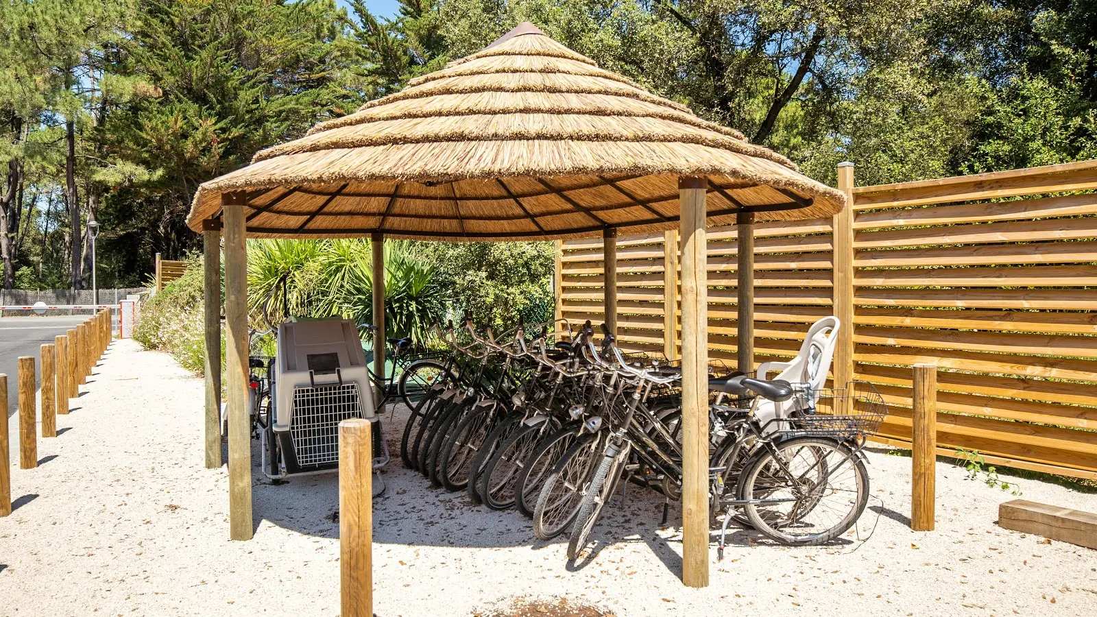 Vélos camping ile blanche