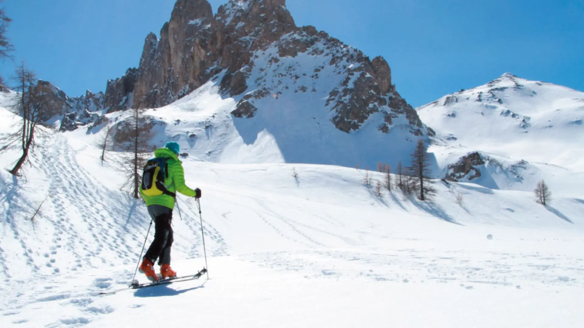 Ski de randonnée avec l'ESF de Névache