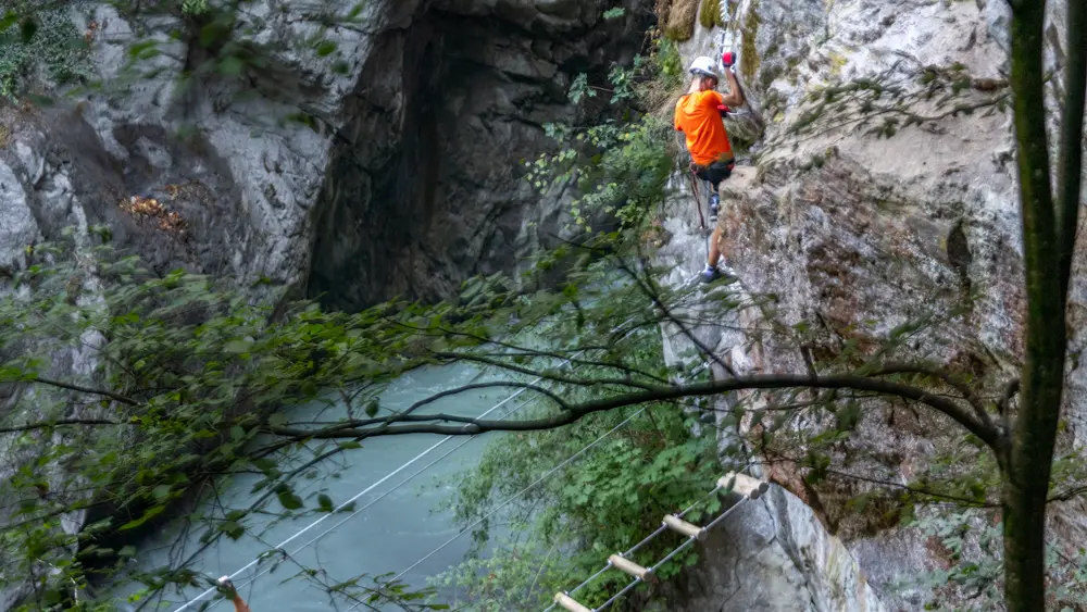 Via Ferrata Parc Thermal St Gervais