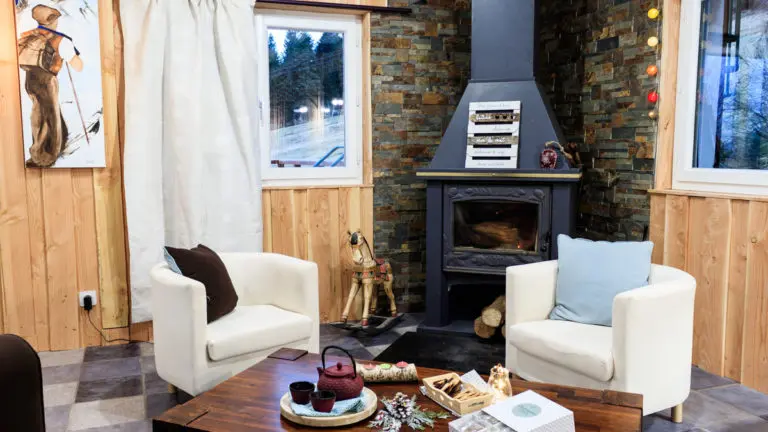 Espace salon commun à la maison d'hôtes