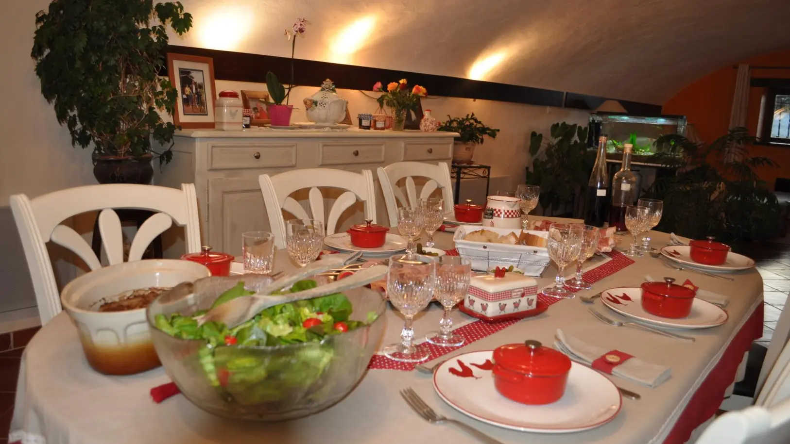 repas table d'hôtes