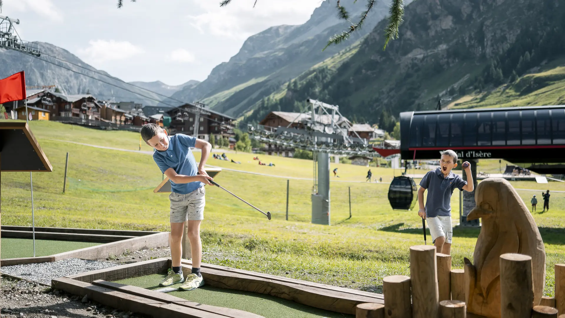 Mini golf_Val-d'Isère