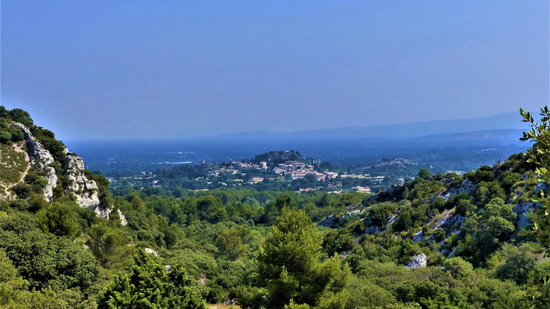 Vue sur Eygalières
