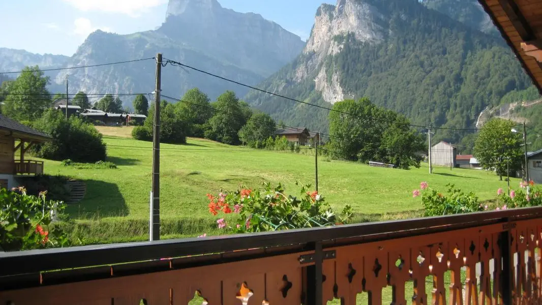 Vue depuis le balcon