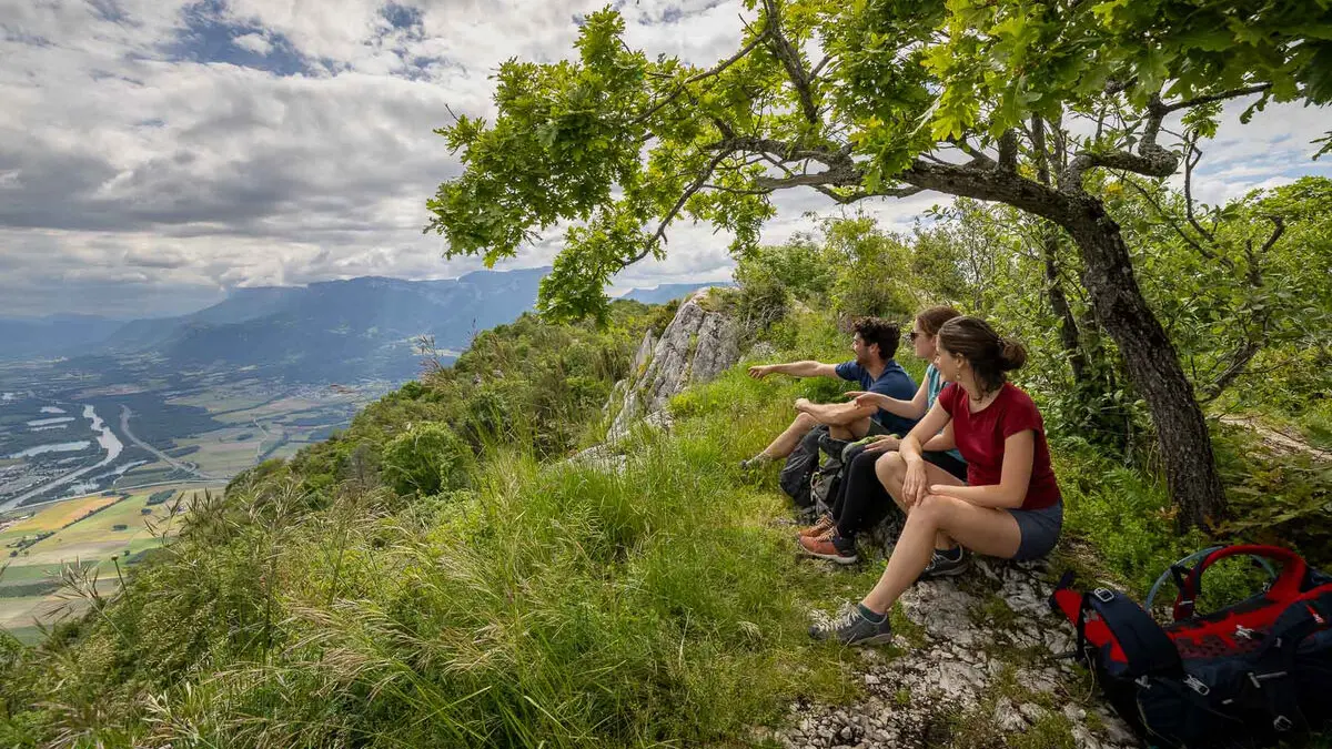 La pause sur les Crêtes