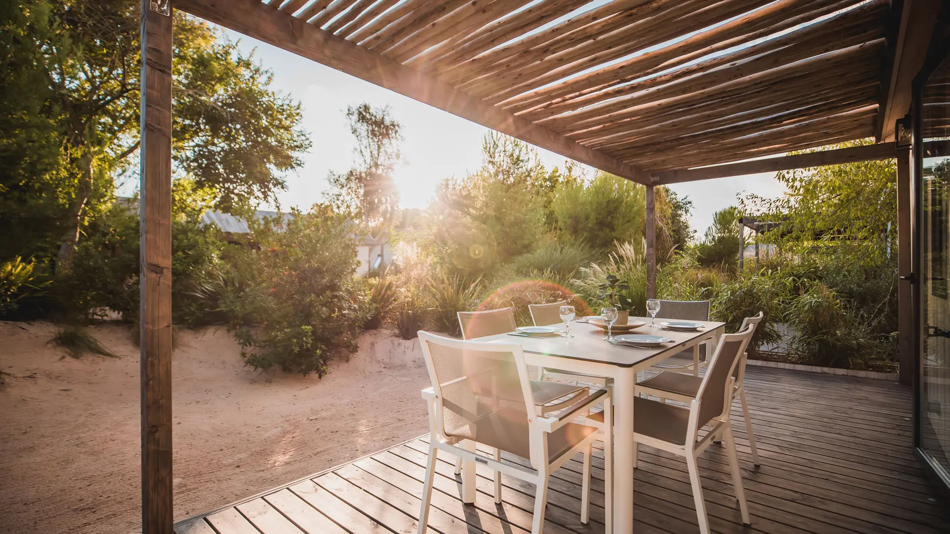 Terrasse de la Cabane de Ré