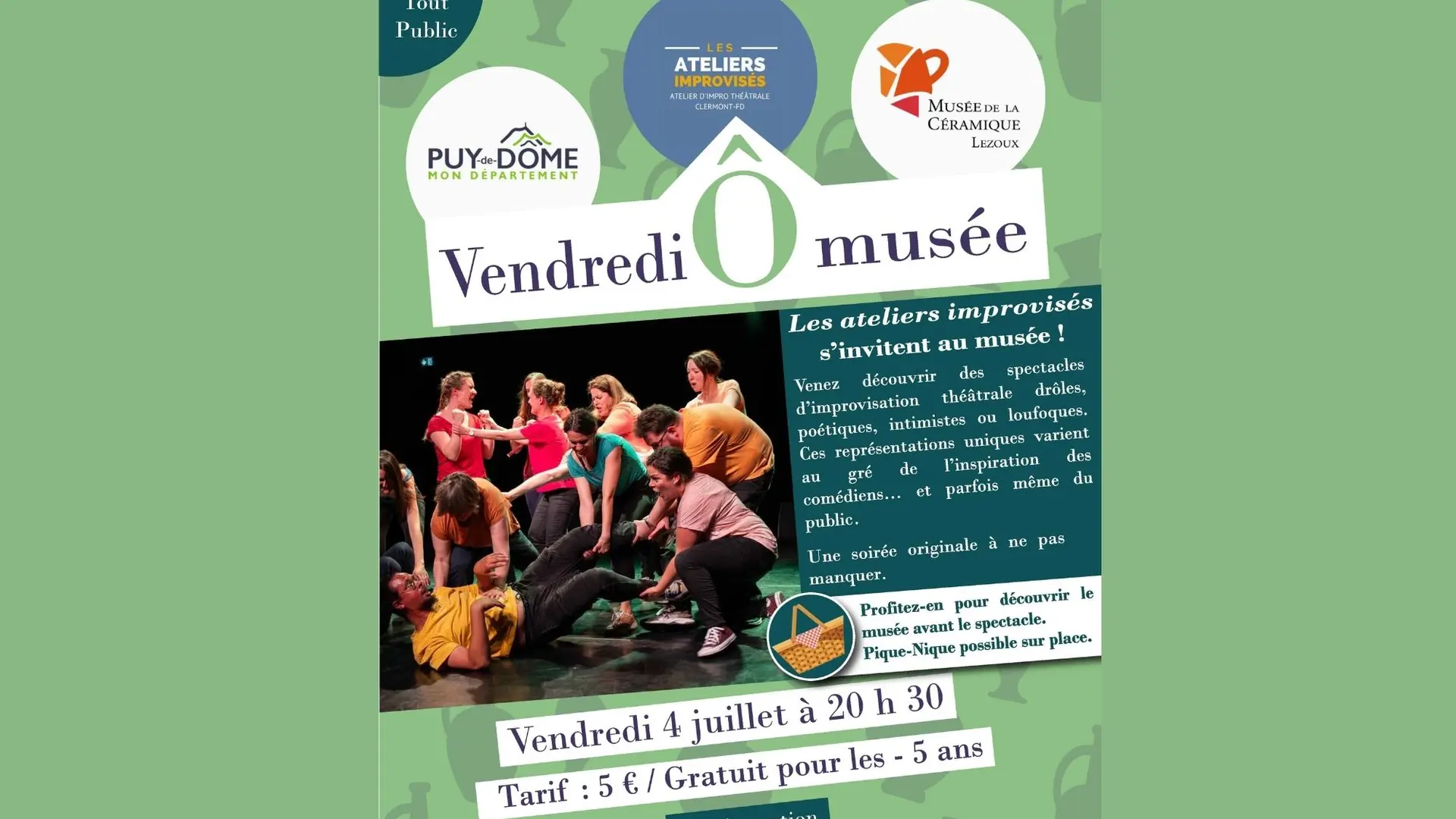 Théâtre avec Les Ateliers improvisés