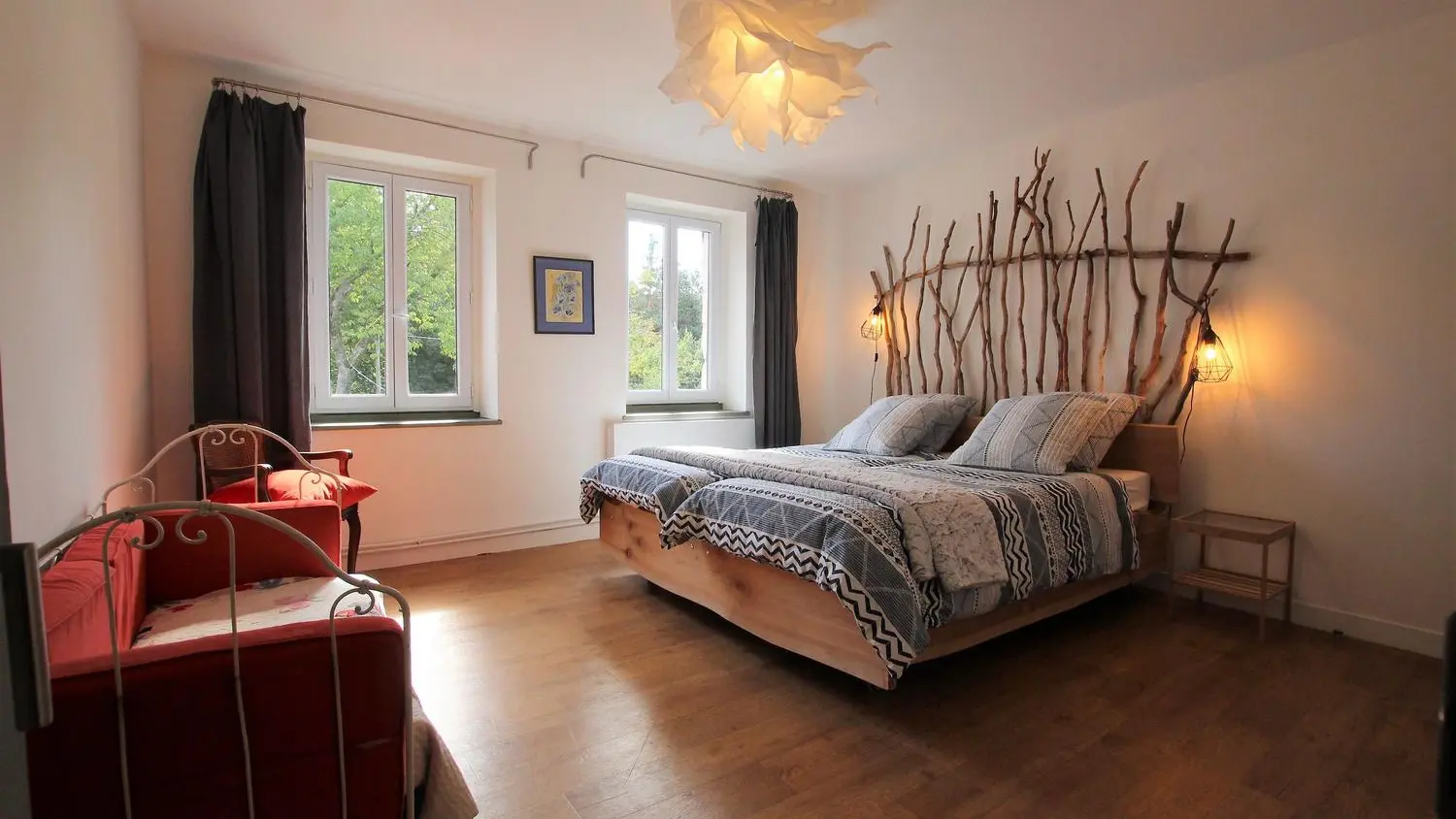 chambre 2 Lits électriques 90x200 jumelés