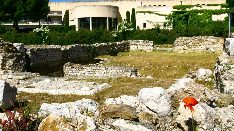 Vue du site archéologique