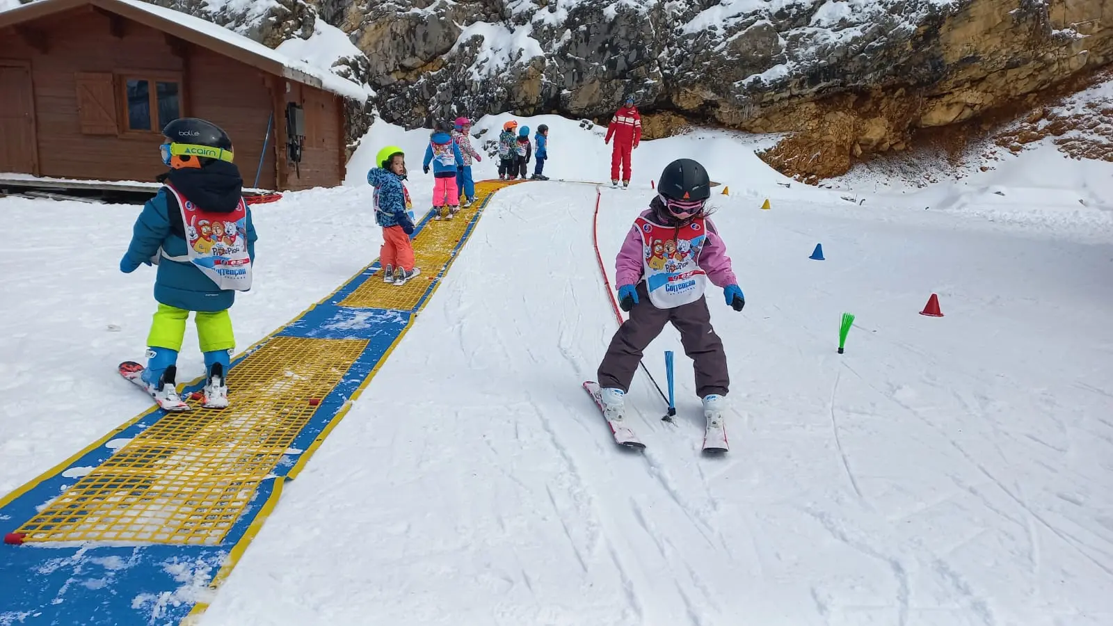 esf corrençon cours pioupiou aux sommets