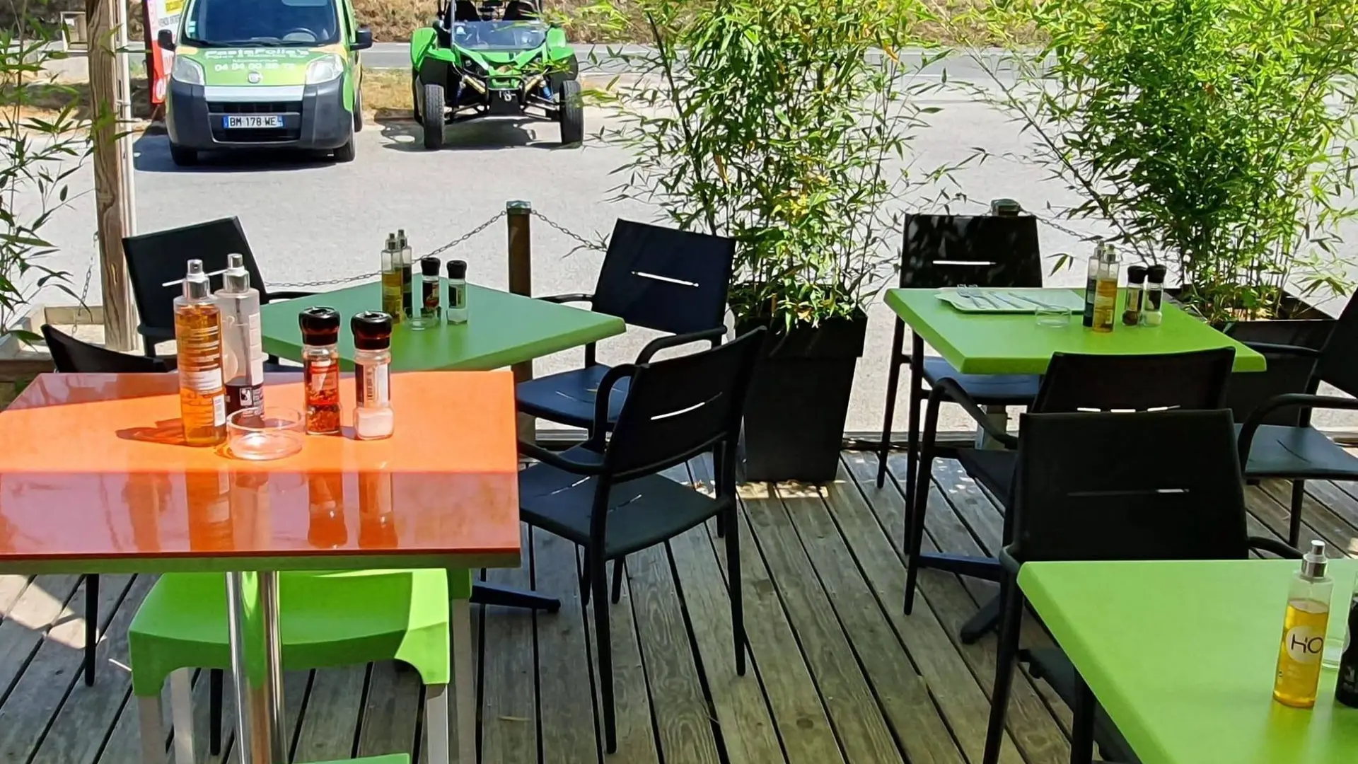 la terrasse