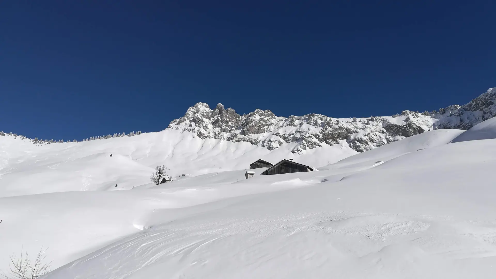 Praz de Lys Sommand en hiver