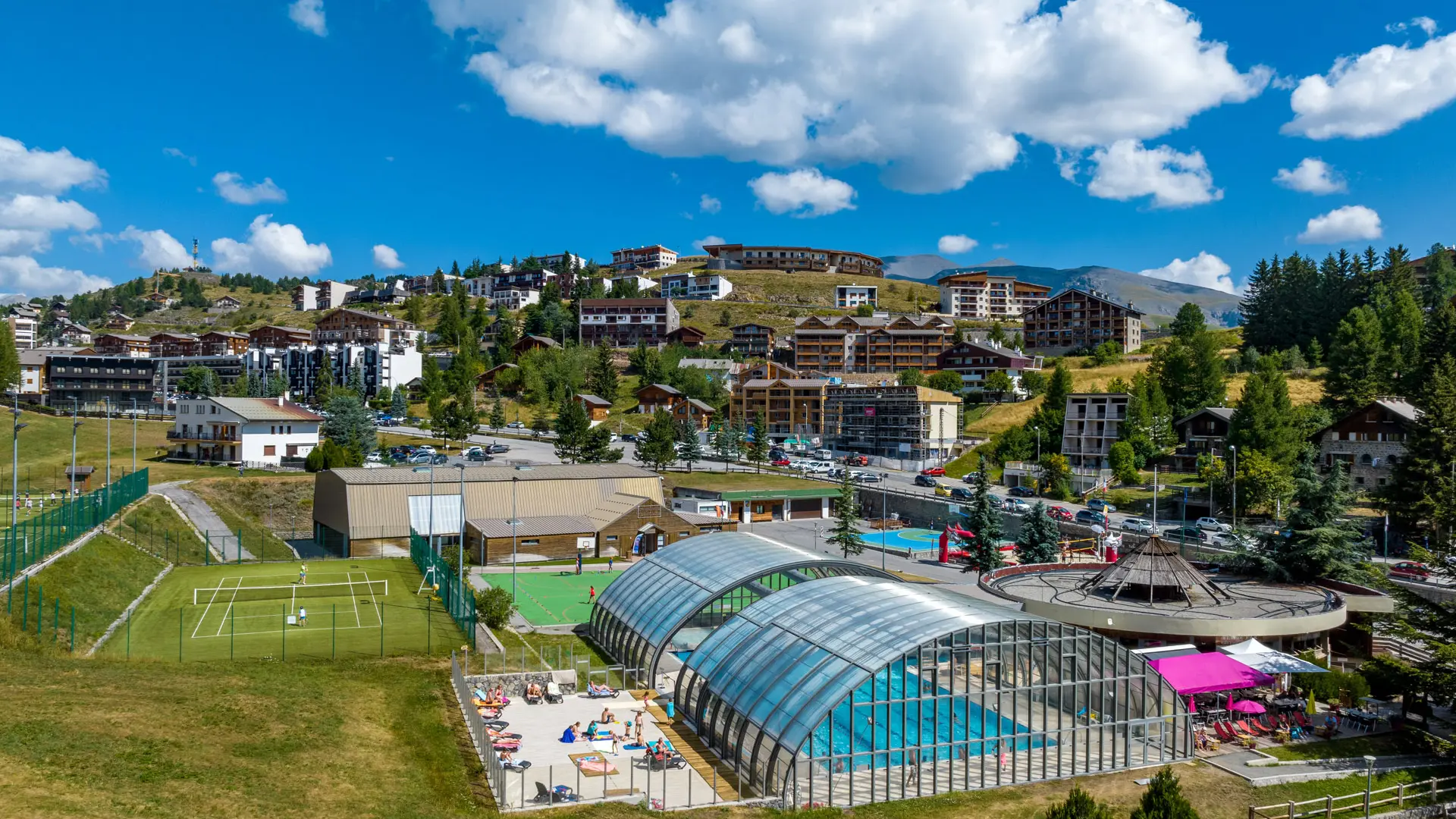 piscine vu du dessus