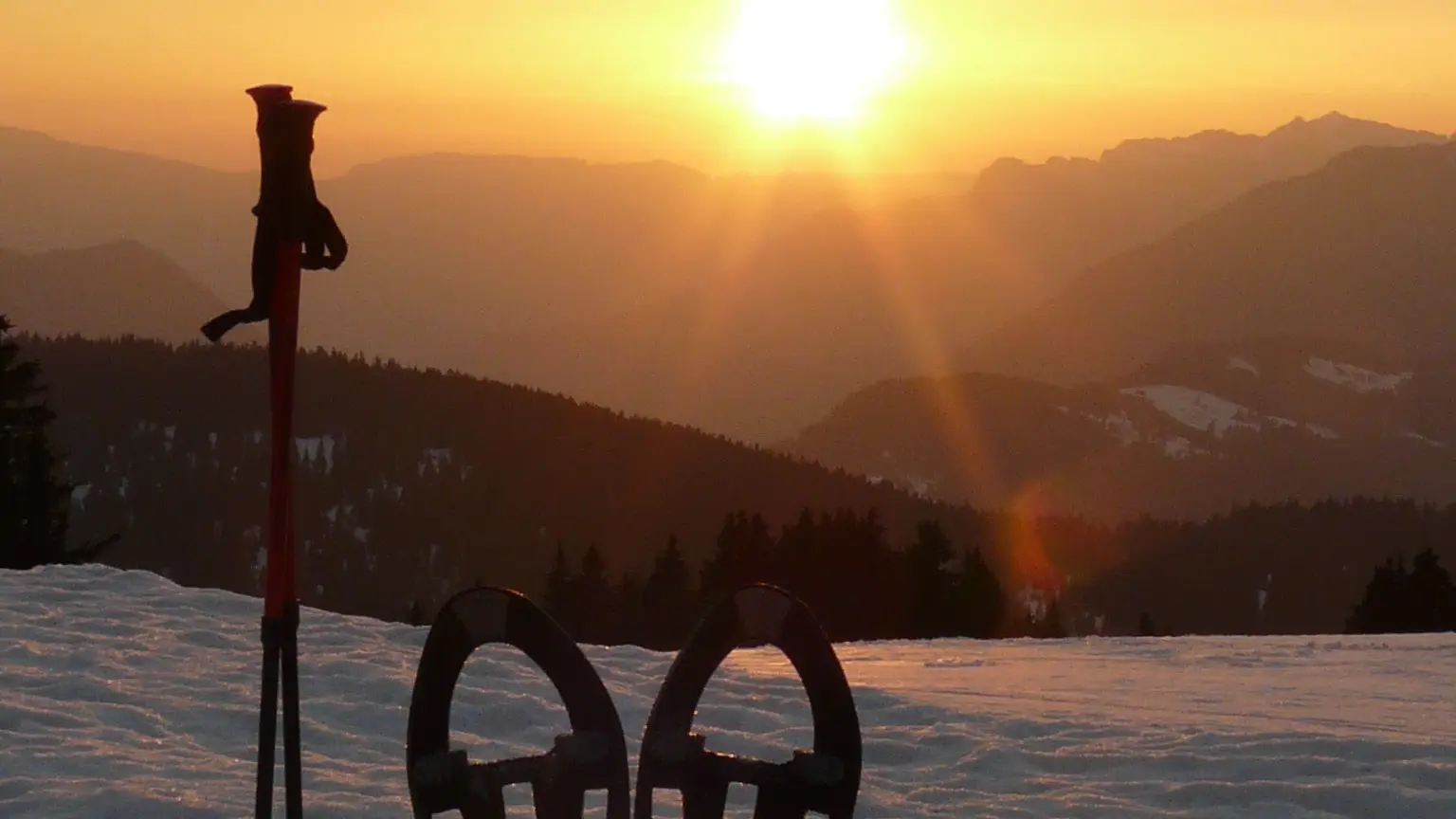 Balades raquettes en Beaufortain et Val d'Arly