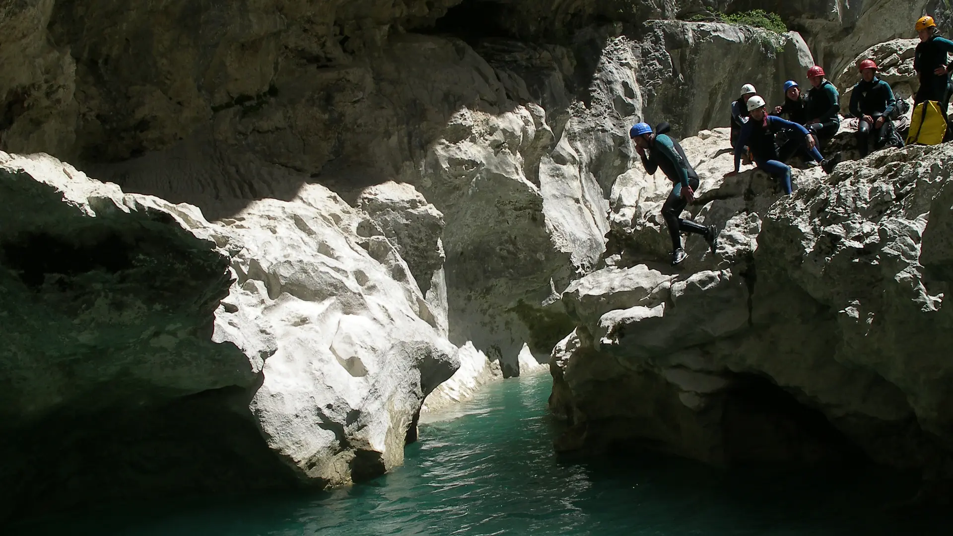 descente à la nage Canyon la Fernet