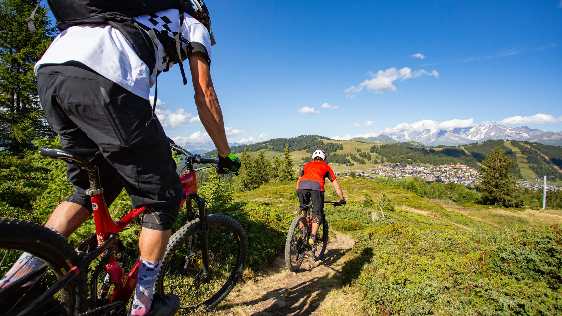 Itinéraires VTT depuis le sommet de Bisanne