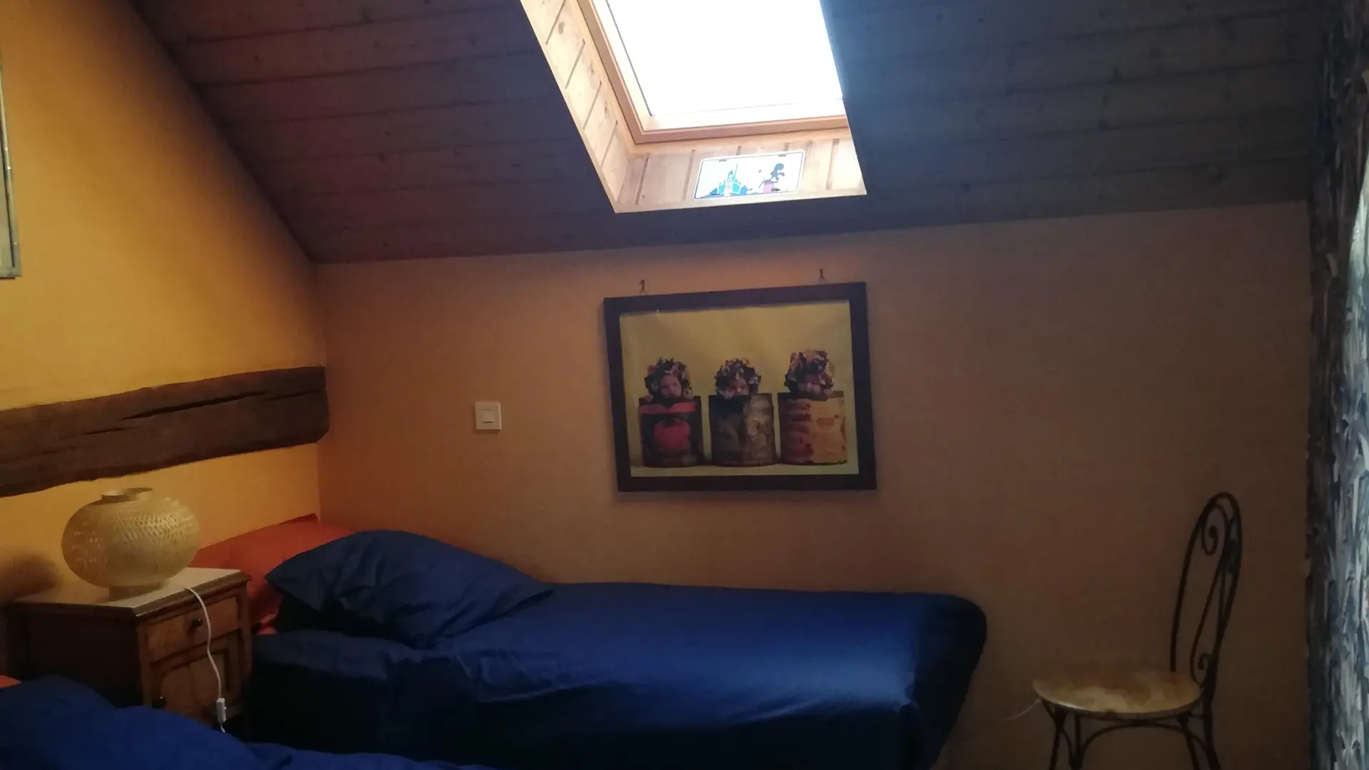 chambre bleue (groupe chambre famille)