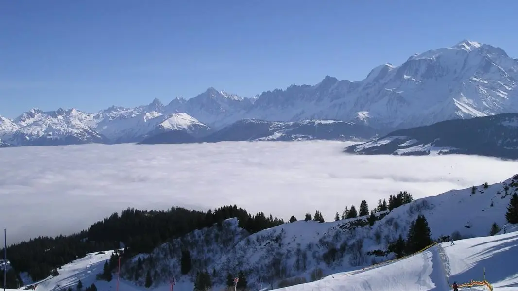 domaine skiable les portes du mont blanc