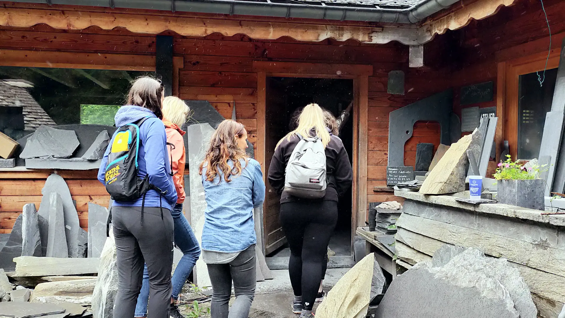 Ardoisère des 7 pieds à Morzine