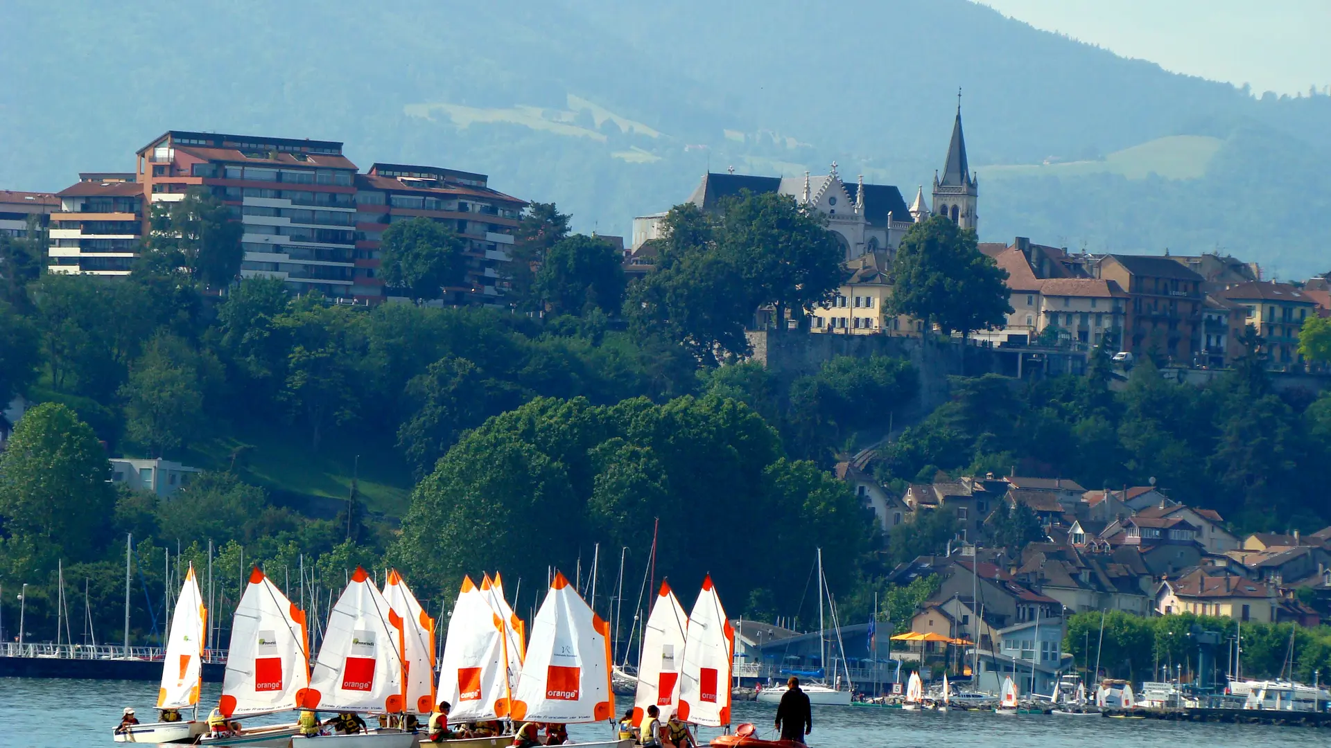 Voile à Thonon-les-Bains