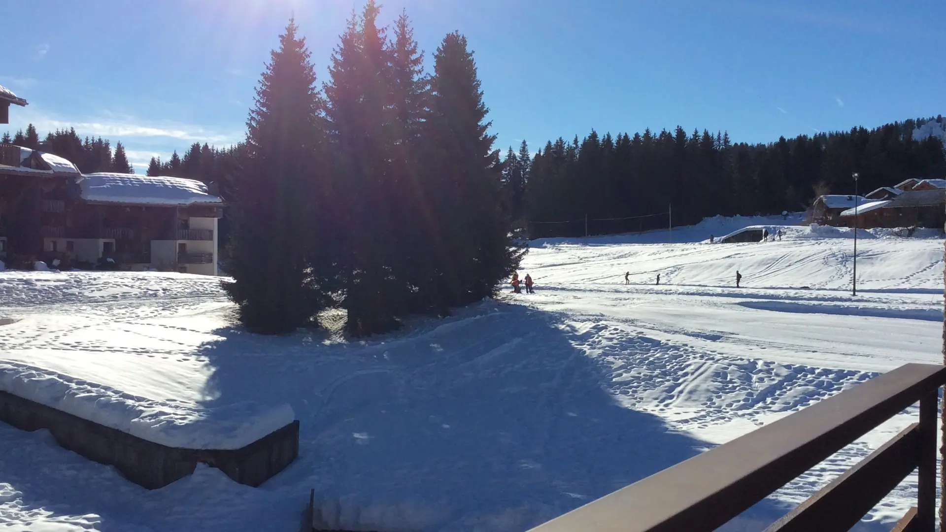 Vue depuis le balcon
