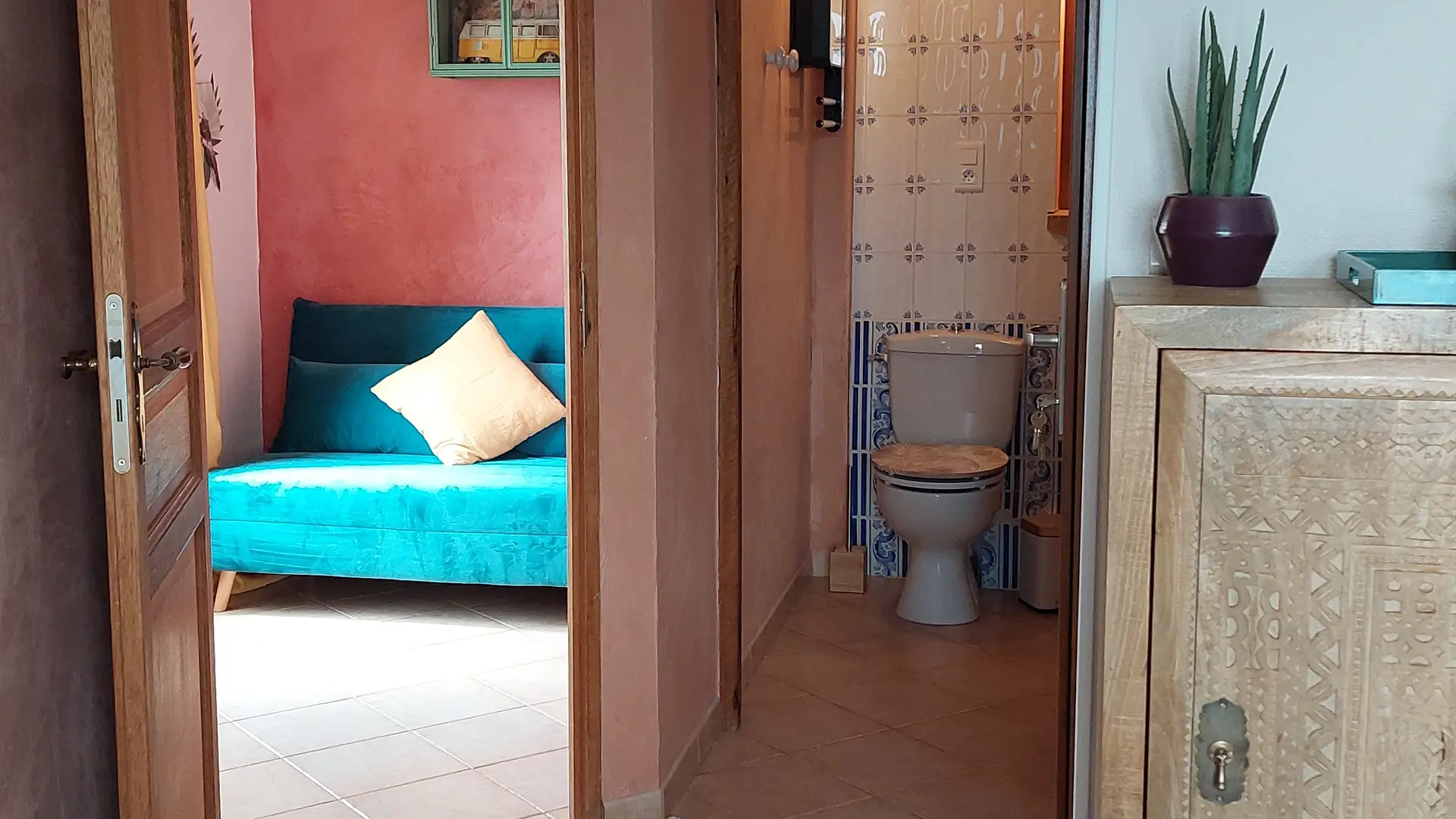 Chambre d'hôtes Les Fénières - Chambre Oasis