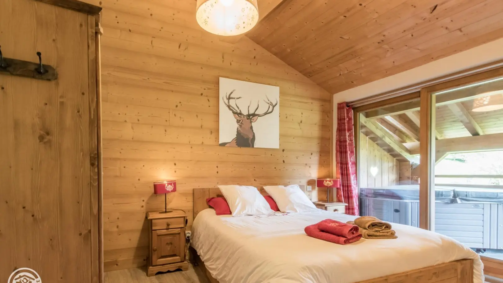 Chambre Parentale et accès au spa