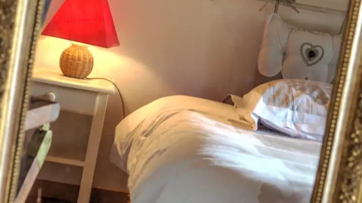 1ere chambre avec salle de bain privative (à l'étage)