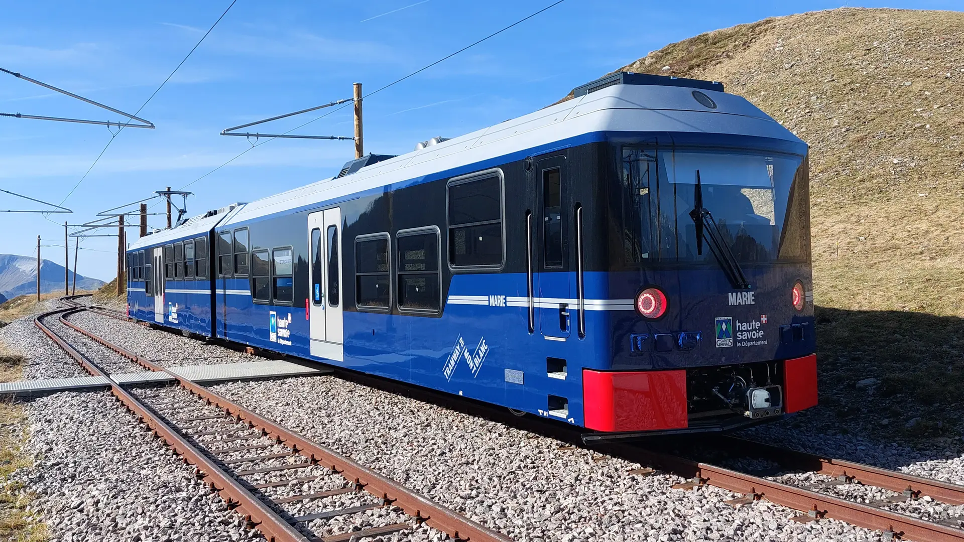 Tramway du Mont Blanc en été