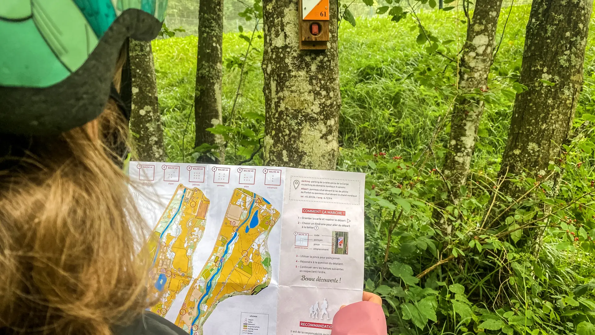 Parcours d'orientation Les Contamines