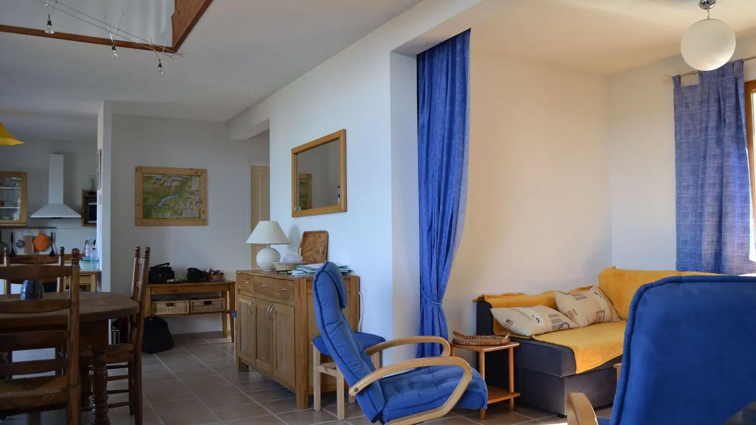 Salon - Chalet Le Belvédère des Audes SAINT-ANDRÉ-D'EMBRUN