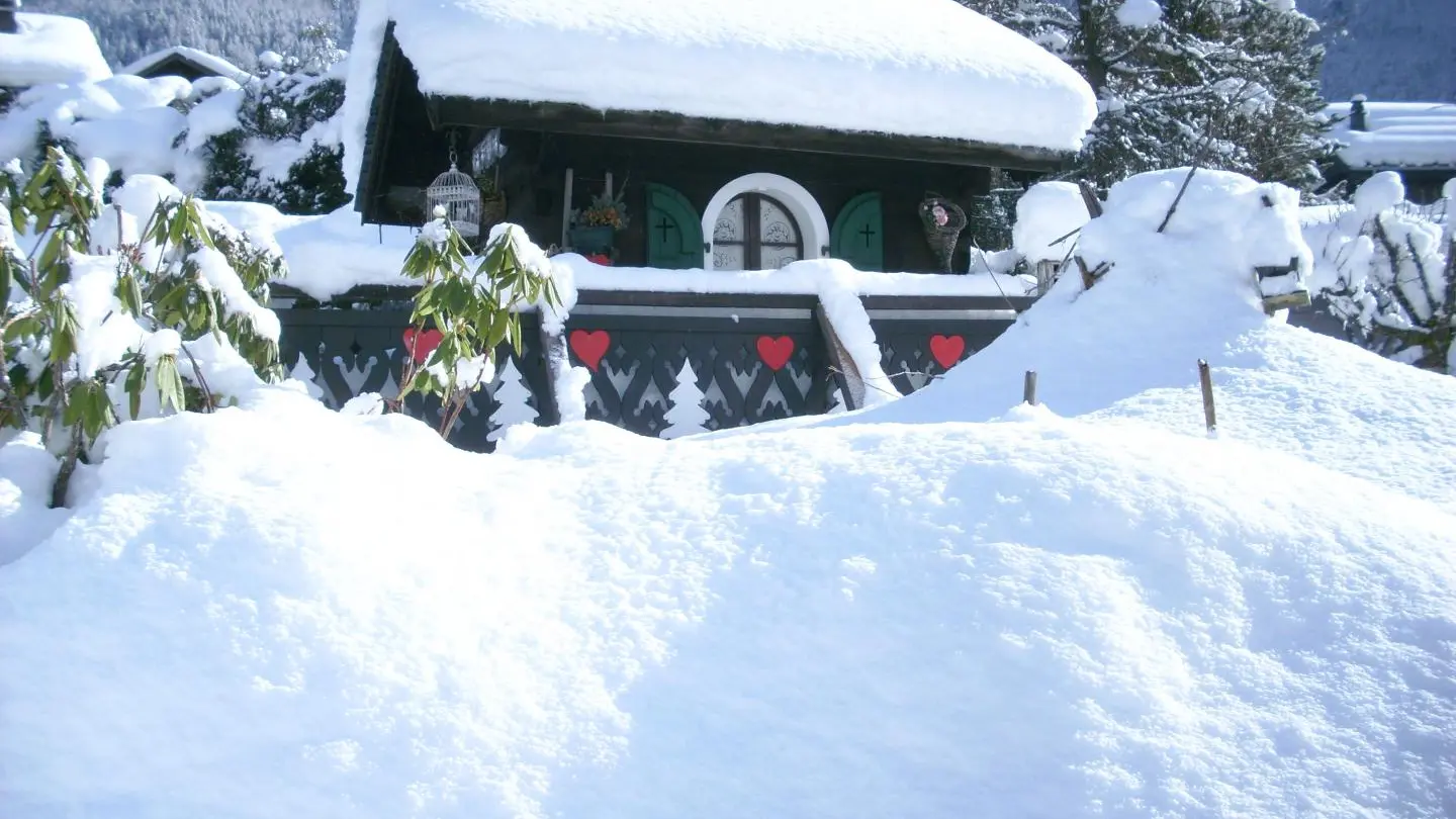 mazot chapelle en hiver