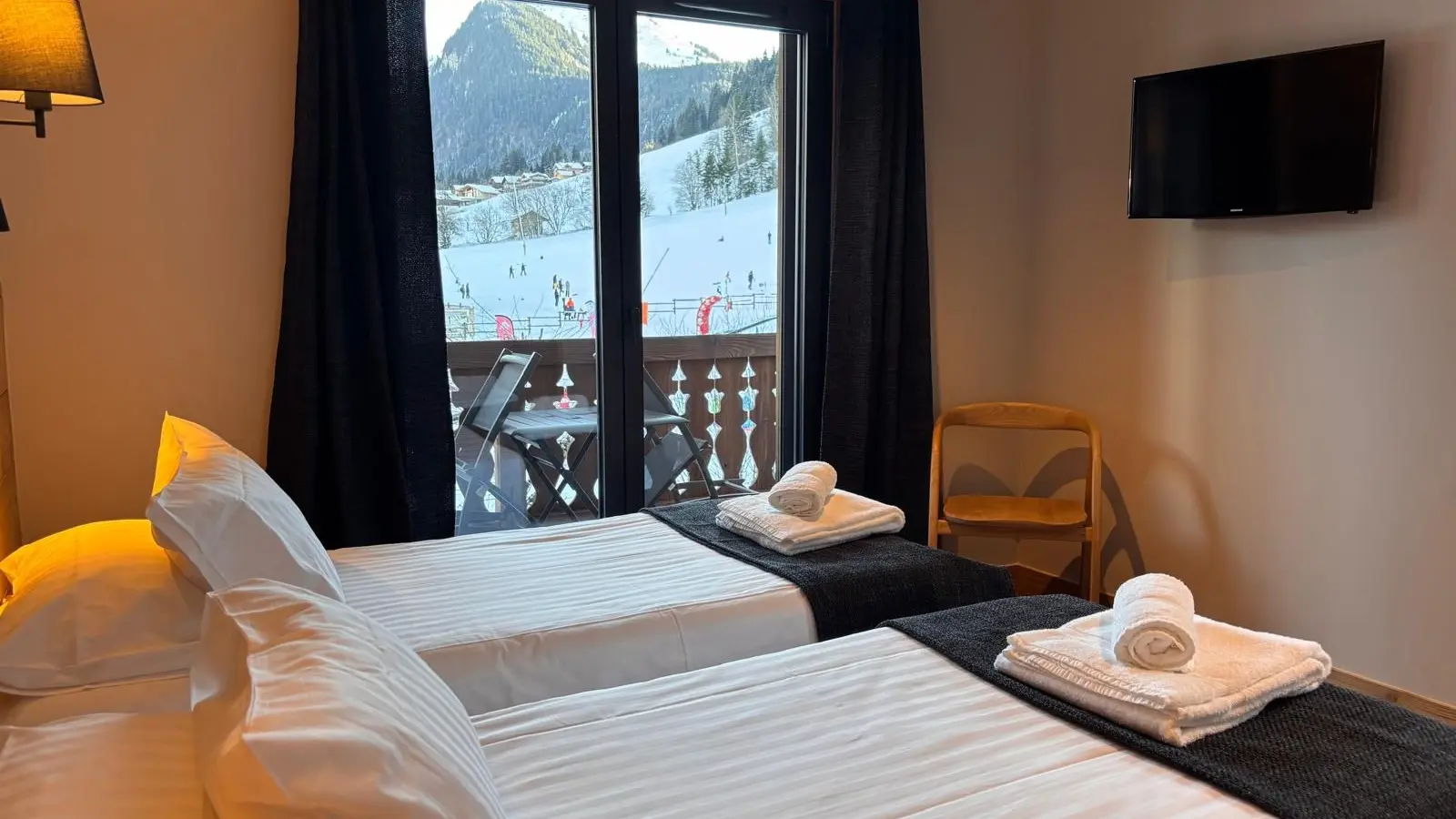 Exemple de chambre à 2 lits