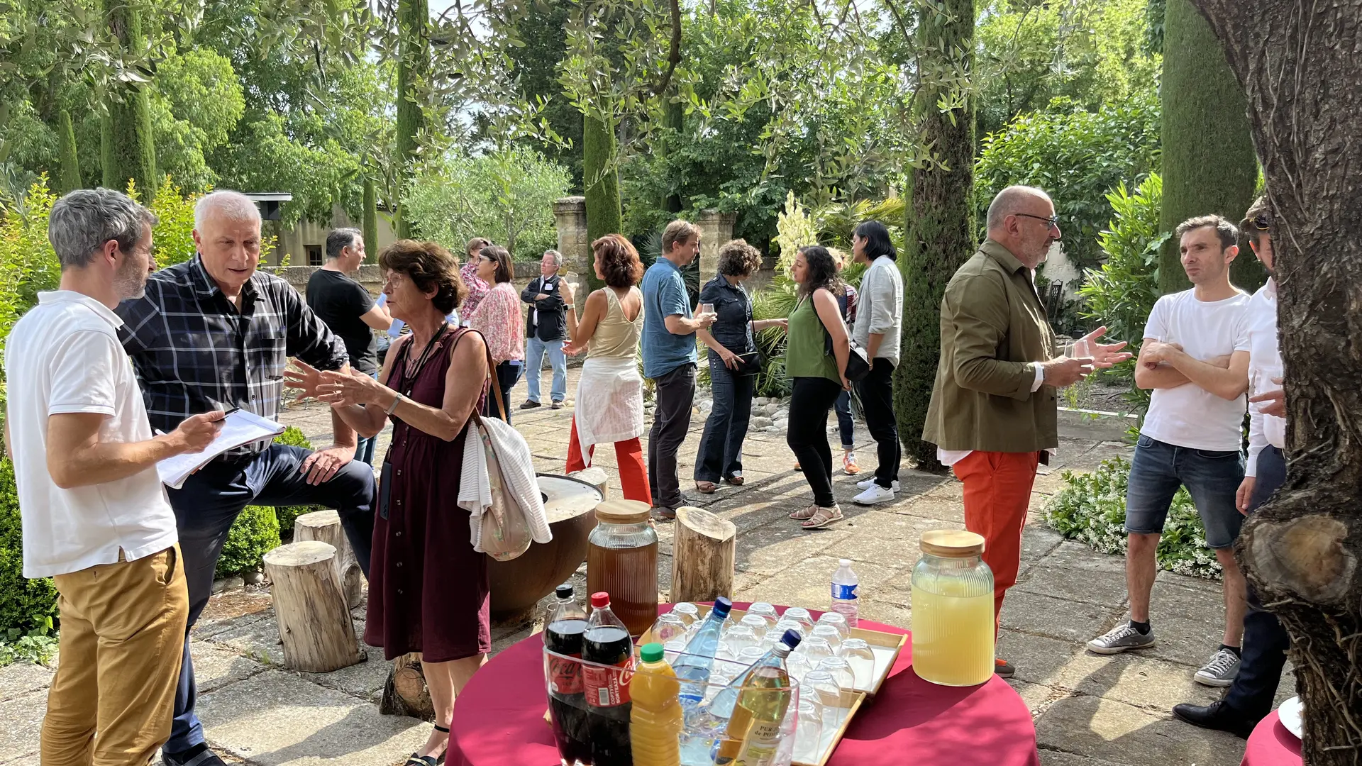 Réception terrasses