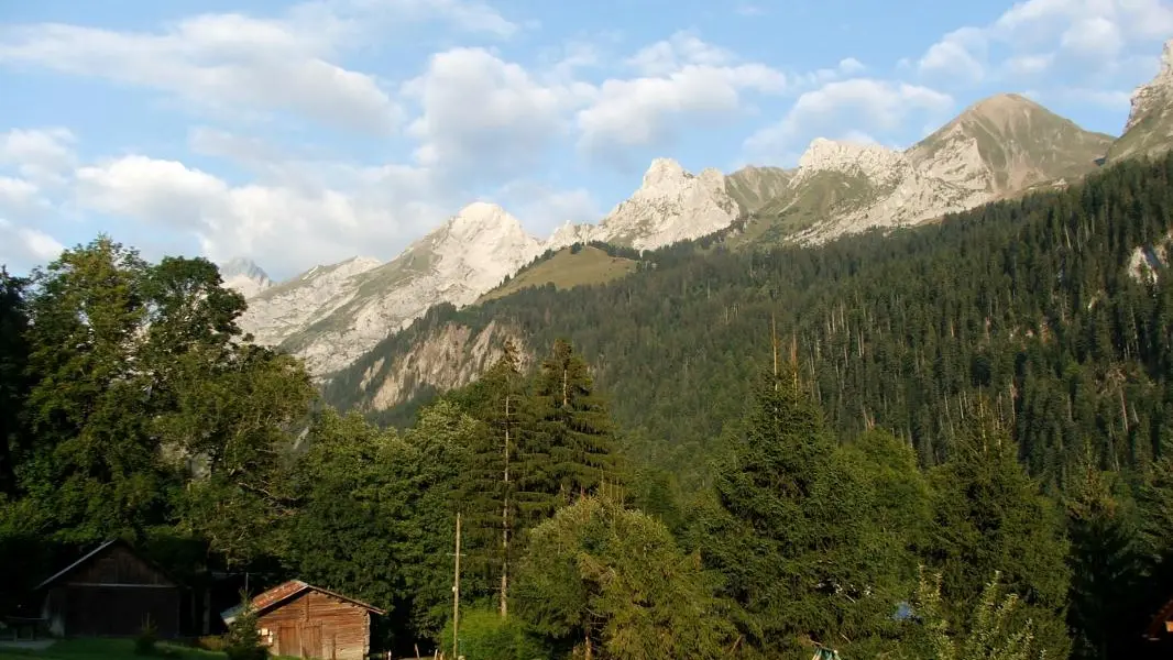 Vue de la propriété