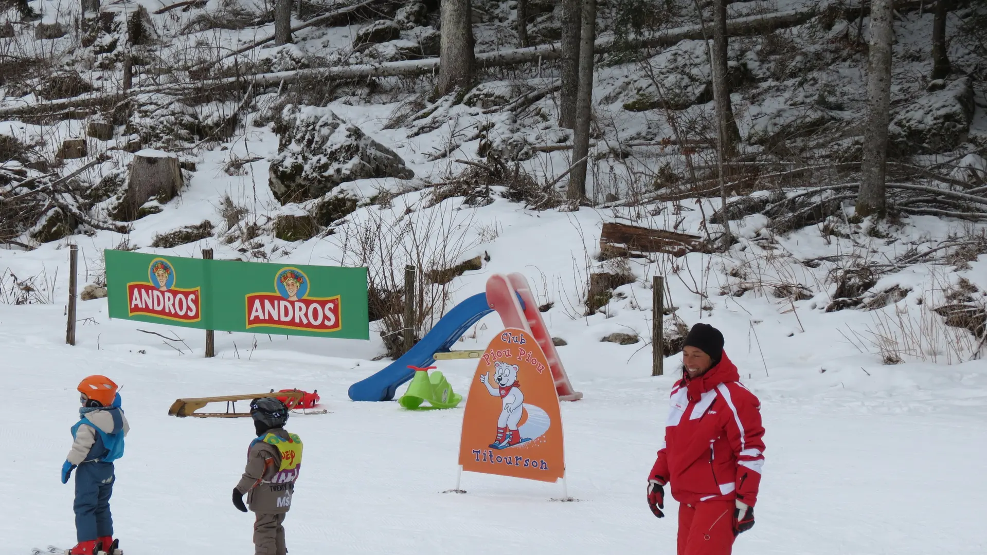 Cours de ski avec l'ESF