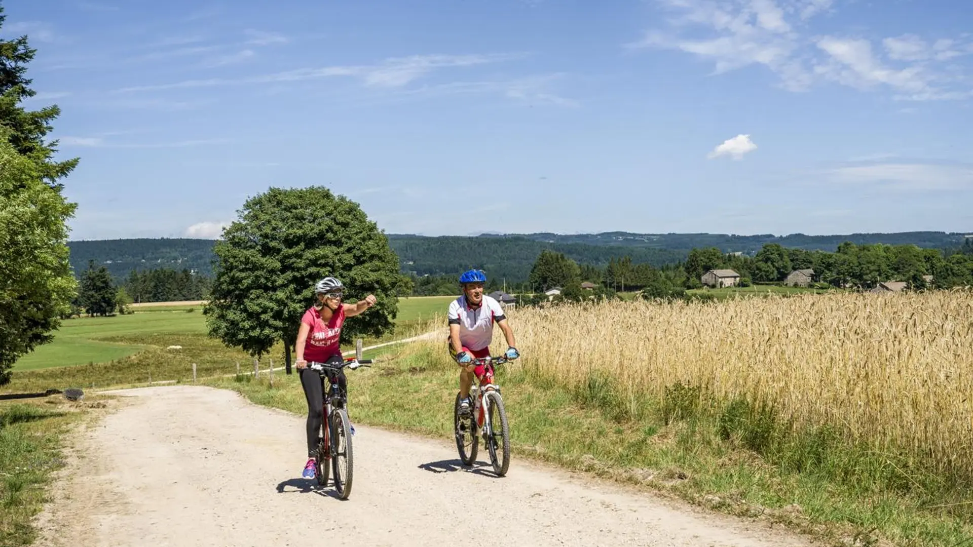 Sourires et sentiers de VTT
