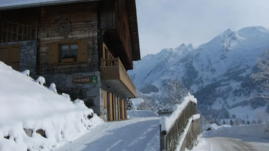 Face sud en hiver