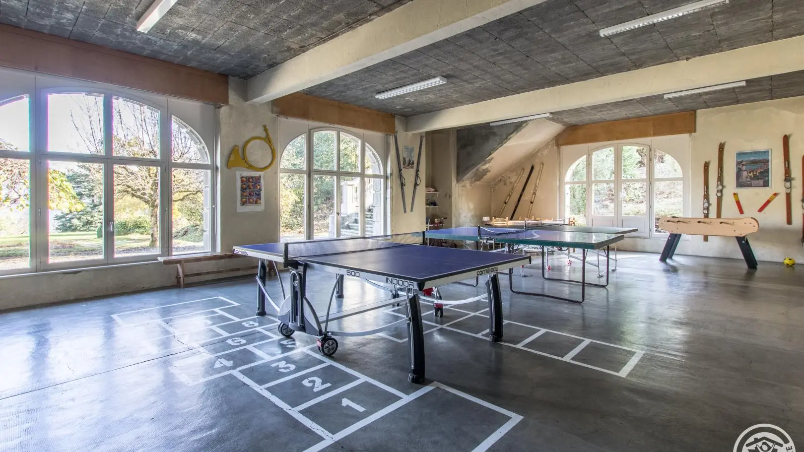 Salle de jeux de la résidence en libre accès